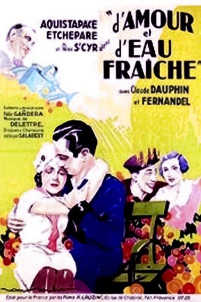 Caratula, cartel, poster o portada de D\'amour et d\'eau fraîche