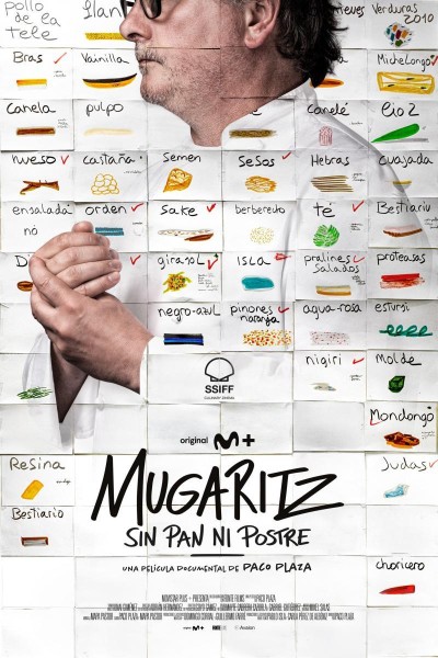 Caratula, cartel, poster o portada de Mugaritz. Sin pan ni postre