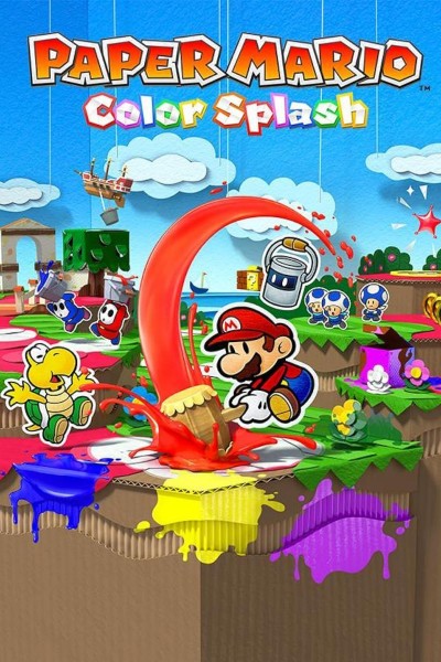 Cubierta de Paper Mario: Color Splash