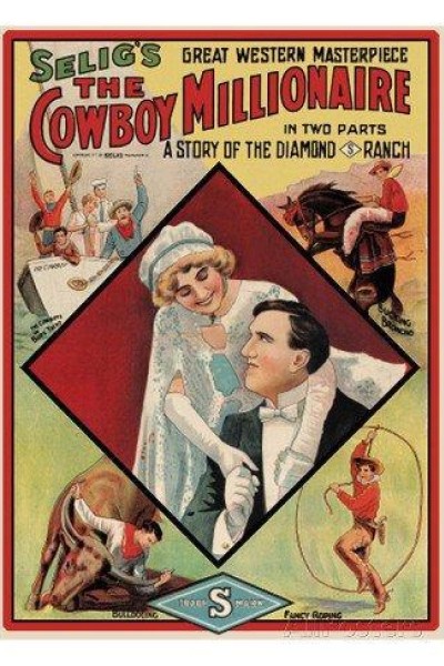 Caratula, cartel, poster o portada de The Cowboy Millionaire