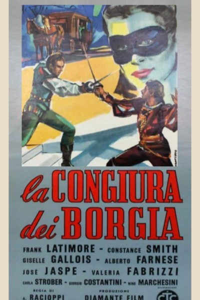 Cubierta de La congiura dei Borgia