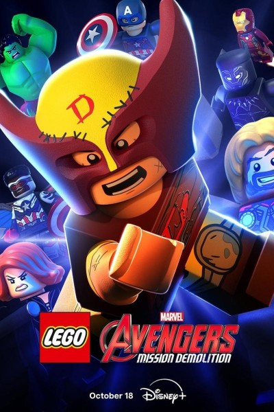 Caratula, cartel, poster o portada de LEGO Marvel Avengers: Misión Demolición