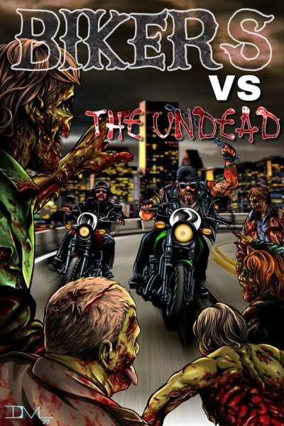 Cubierta de Bikers Versus the Undead