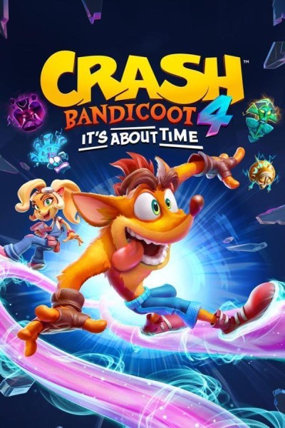 Cubierta de Crash Bandicoot 4: It\'s About Time