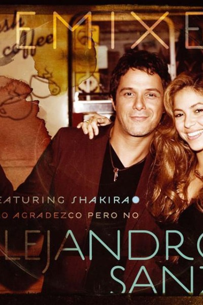 Cubierta de Alejandro Sanz feat. Shakira: Te lo agradezco, pero no