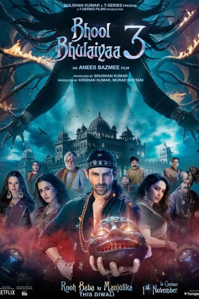 Caratula, cartel, poster o portada de Bhool Bhulaiyaa 3