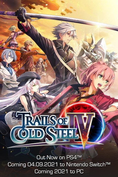 Cubierta de The Legend of Heroes: Trails of Cold Steel IV