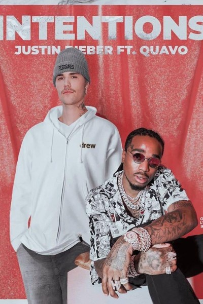 Cubierta de Justin Bieber feat. Quavo: Intentions