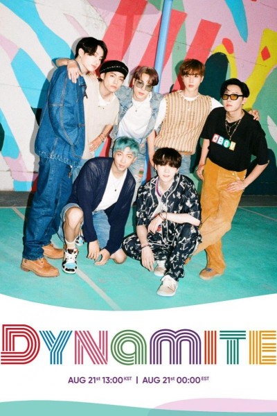 Cubierta de BTS: Dynamite