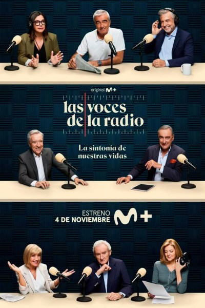 Caratula, cartel, poster o portada de Las voces de la radio