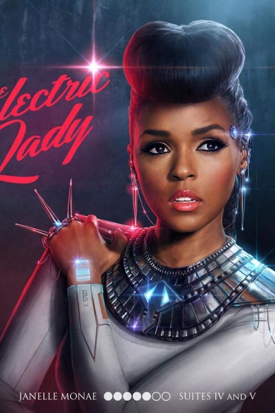 Cubierta de Janelle Monáe: Electric Lady