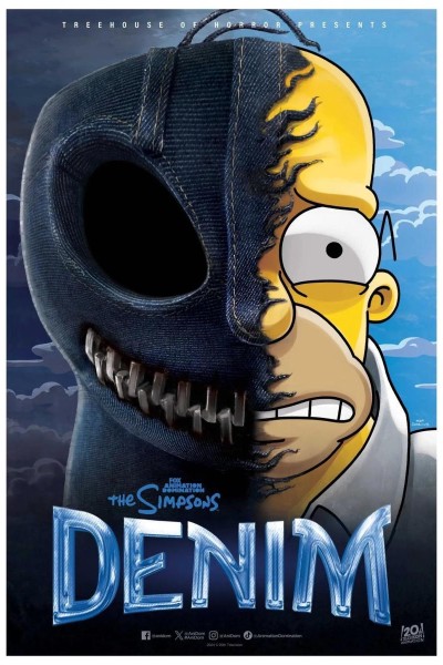 Cubierta de The Simpsons Treehouse of Horror: Denim