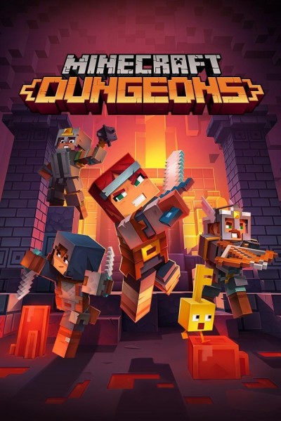 Cubierta de Minecraft Dungeons