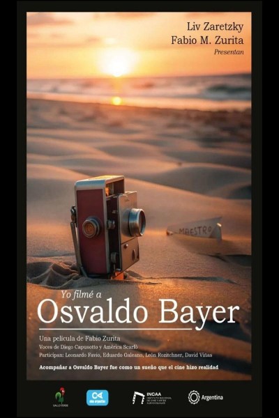 Cubierta de Yo filmé a Osvaldo Bayer