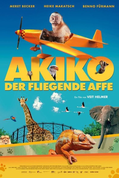 Caratula, cartel, poster o portada de Akiko: The Flying Monkey