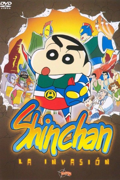 Caratula, cartel, poster o portada de Shin Chan: La invasión