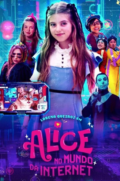 Caratula, cartel, poster o portada de Alice no Mundo da Internet