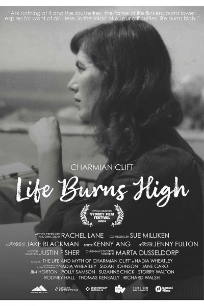 Cubierta de Charmian Clift: Life Burns High