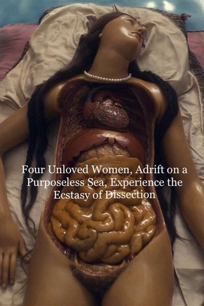 Caratula, cartel, poster o portada de Four Unloved Women, Adrift on a Purposeless Sea, Experience the Ecstasy of Dissection