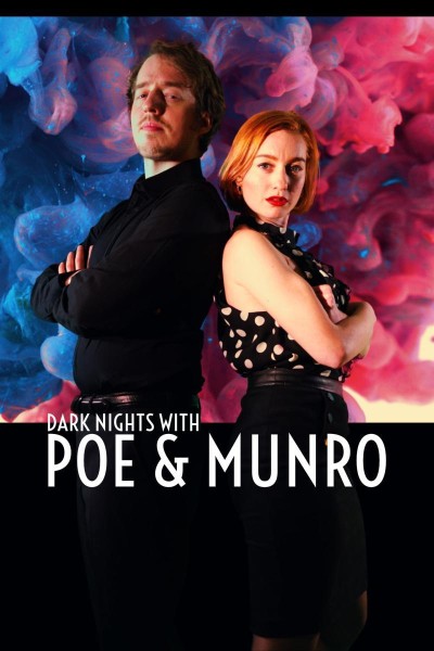 Cubierta de Dark Nights with Poe and Munro