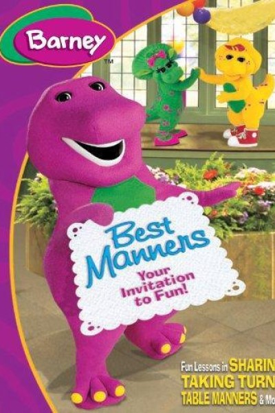 Cubierta de Barney: Best Manners - Invitation to Fun