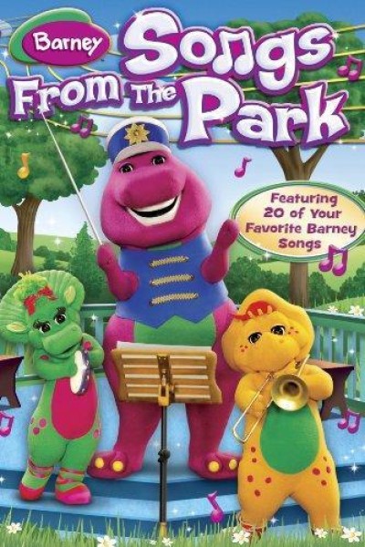 Cubierta de Barney Songs from the Park