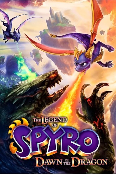 Cubierta de The Legend of Spyro: Dawn of the Dragon