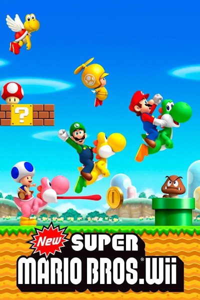 Cubierta de New Super Mario Bros. Wii