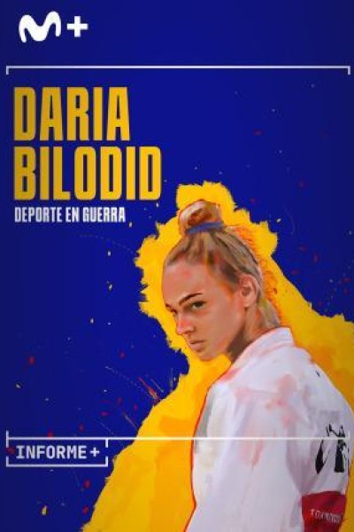 Cubierta de Informe+. Daria Bilodid. Deporte en guerra