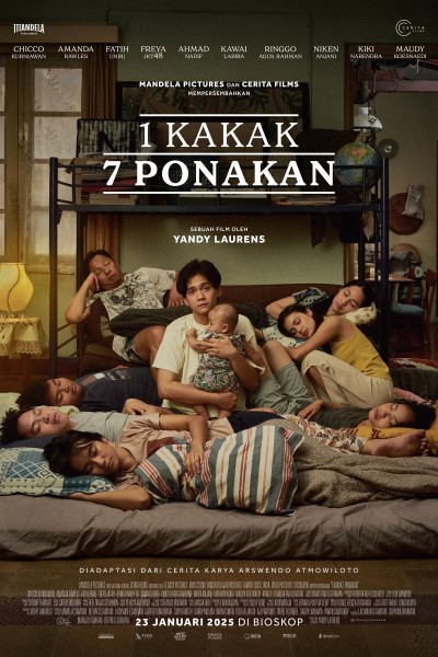 Caratula, cartel, poster o portada de 1 Kakak 7 Ponakan