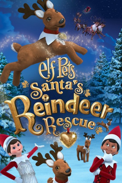 Caratula, cartel, poster o portada de Elf Pets: Santa\'s Reindeer Rescue