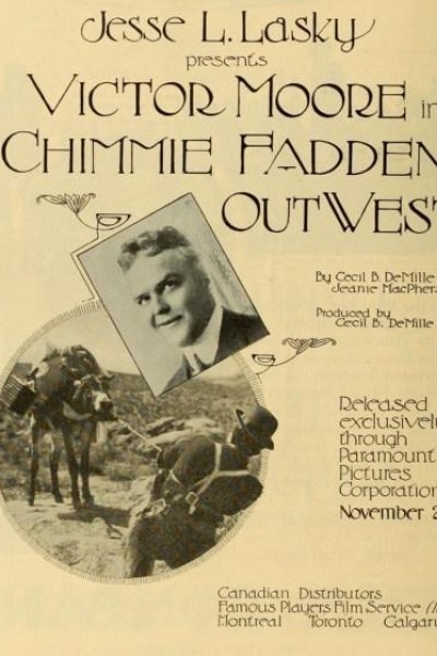 Caratula, cartel, poster o portada de Chimmie Fadden Out West