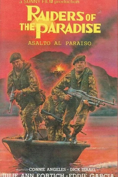 Cubierta de Raiders of the paradise (Asalto al paraíso)