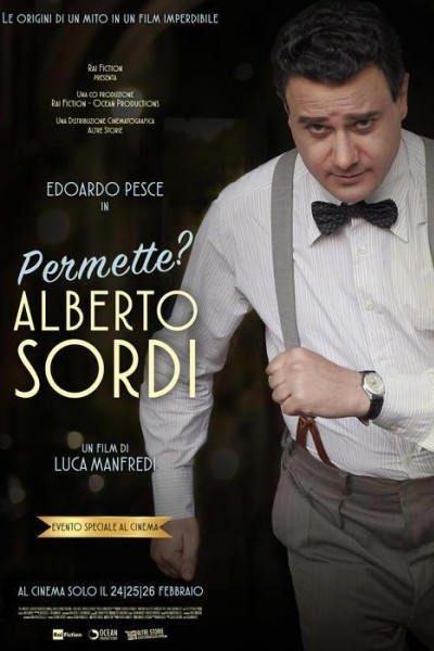 Caratula, cartel, poster o portada de Con permiso, Alberto Sordi