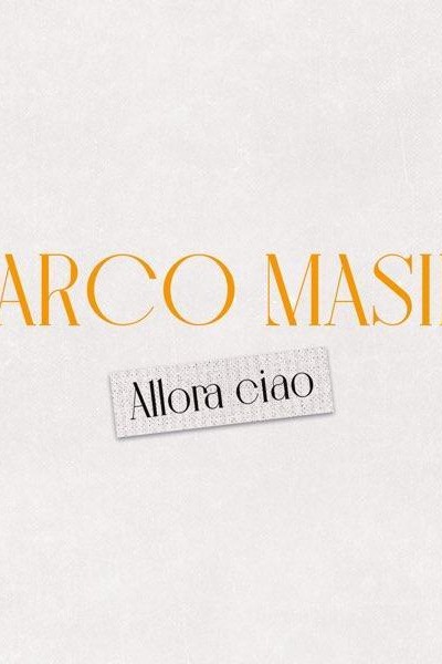 Cubierta de Marco Masini: Allora Ciao