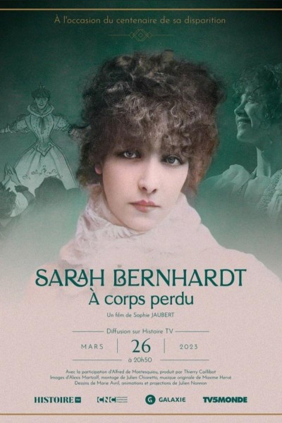 Cubierta de Sarah Bernhardt, à corps perdu