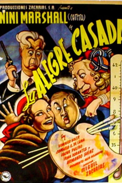 Caratula, cartel, poster o portada de La alegre casada