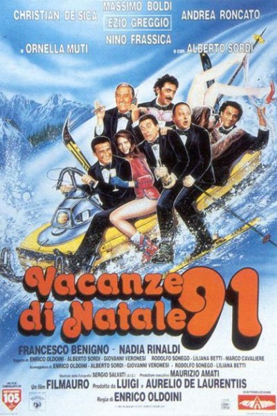 Caratula, cartel, poster o portada de Vacanze di Natale \'91