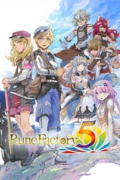 Cubierta de Rune Factory 5