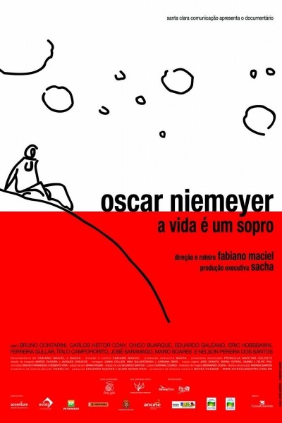 Caratula, cartel, poster o portada de Oscar Niemeyer - La vida es un soplo