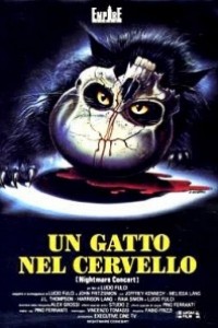 Caratula, cartel, poster o portada de Un gato en el cerebro