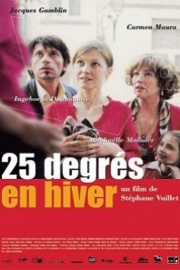 Caratula, cartel, poster o portada de 25 grados en invierno