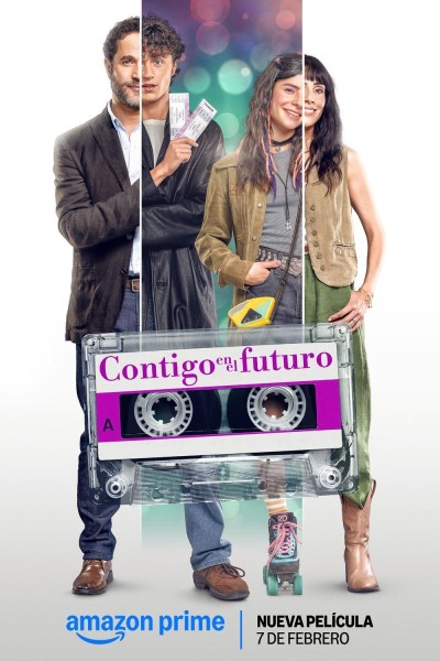 Caratula, cartel, poster o portada de Contigo en el futuro
