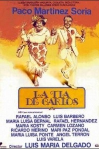 Caratula, cartel, poster o portada de La tía de Carlos