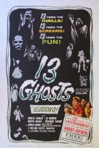 Caratula, cartel, poster o portada de Los 13 fantasmas