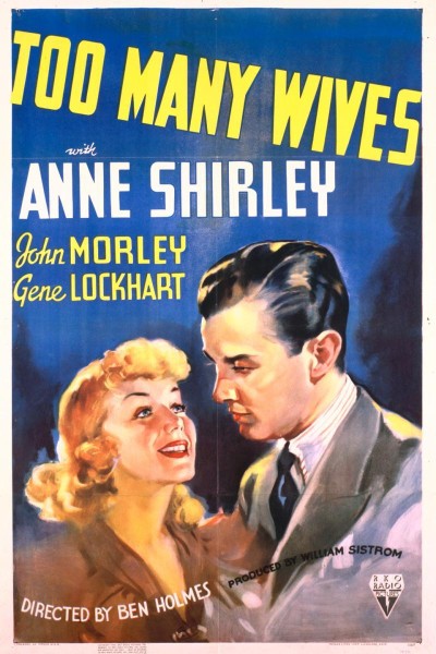 Caratula, cartel, poster o portada de Too Many Wives