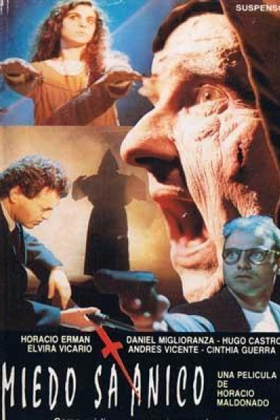 Cubierta de Miedo satánico