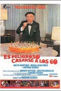 Caratula, cartel, poster o portada de Es peligroso casarse a los 60