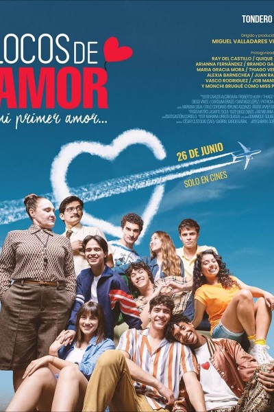 Caratula, cartel, poster o portada de Locos de amor, mi primer amor