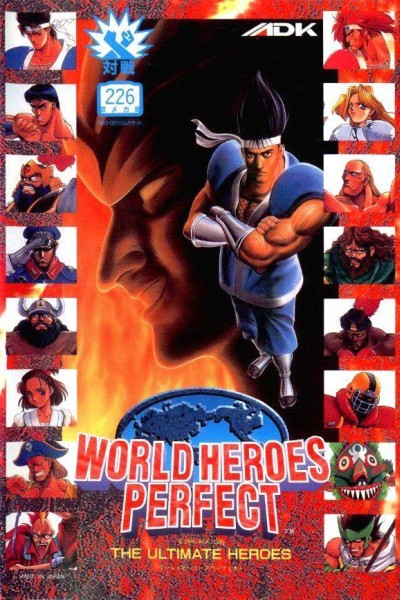 Cubierta de World Heroes Perfect